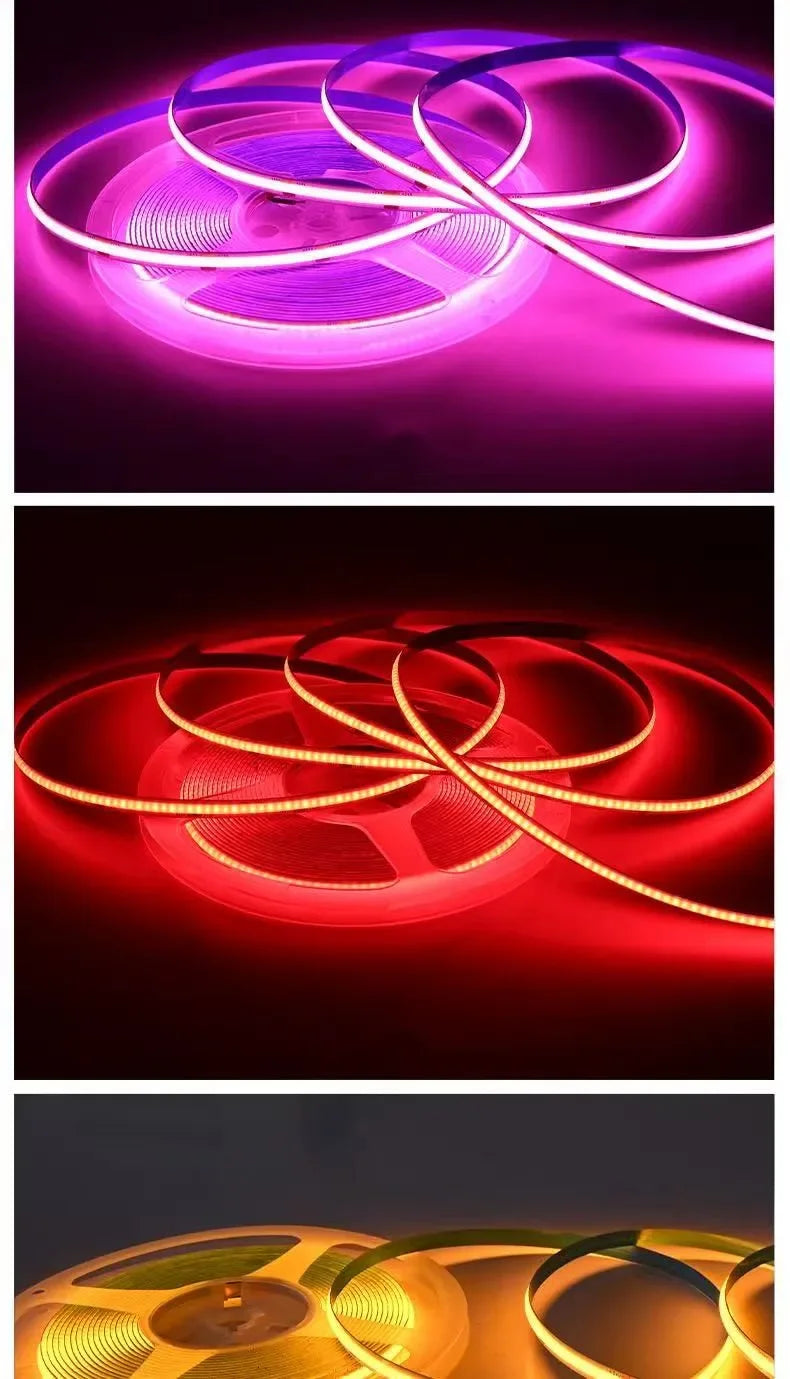 PIR Induction Dimmable 5V USB Adjustable COB Light Strip Motion Sensor Night Light Bathroom, Bedroom, Bed TV Lighting Decoration Pi-Mart