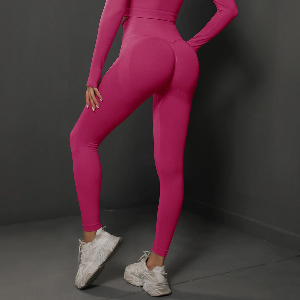 Seamless Gym Leggings Women Yoga Pants Sexy High Waist Booty Lifting Leggings Pants Women Sports Clothing Fitness Wear Pi-Mart