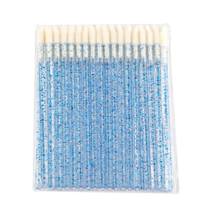 Lanjinglin 5/50 Pcs Lip Brush Reusable Makeup Brushes Lipstick Applicator Wands Eyelashes Extension Tool Beauty Accessories Pi-Mart