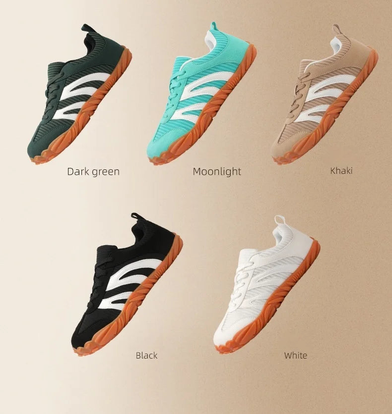 2026 New Men's Wide Shoes, Women's Outdoor Lightweight Running Sports Shoes,Scattered Soft Loose Minimalist Fashion Casual Shoes Pi-Mart