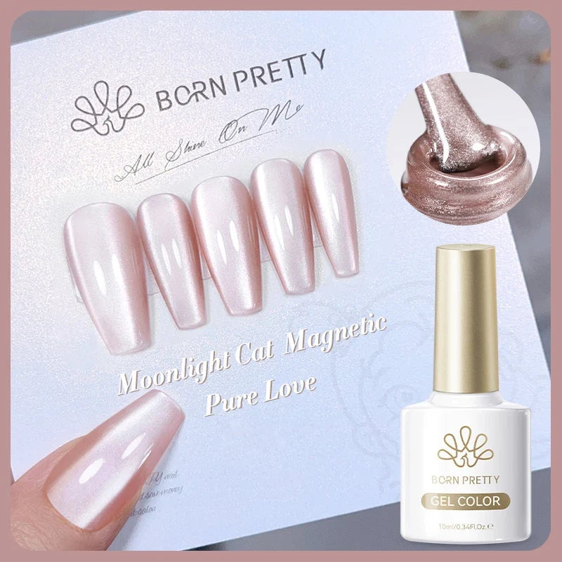 BORN PRETTY 117 Colors Cat Magnetic Gel Nail Polish 10ml Full Coverage Varnish Semi Permanent Super Gorgeous Nails Manicure Tri Light Beauty