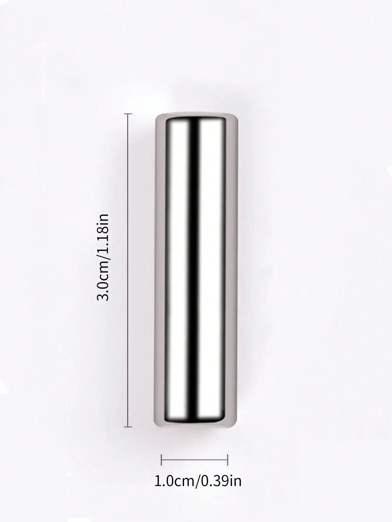 3x0.7cm Round Nail Art Cat Eye Gel Magnetic Pen for Gel Polish 3D Cat Eye Nails Painting Strong Magnet Stick Manicure DIY 2030 Tri Light Beauty