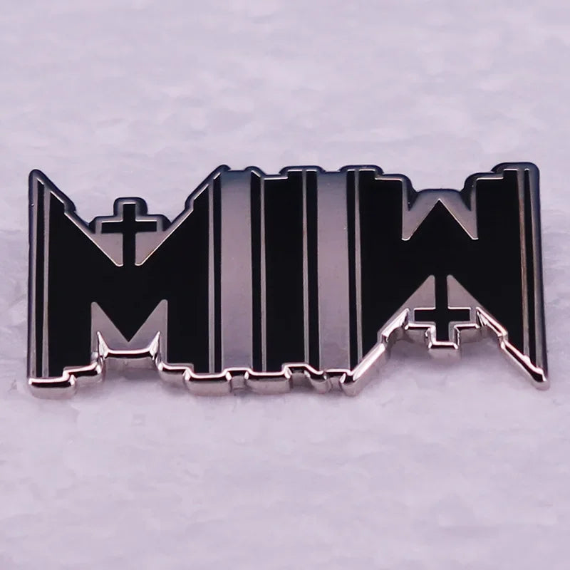 Popular Music Rock Album Enamel Pin Band Punk Brooch Music Lovers Metal Badge Fashion Jewelry Accessories Gifts Pi-Mart