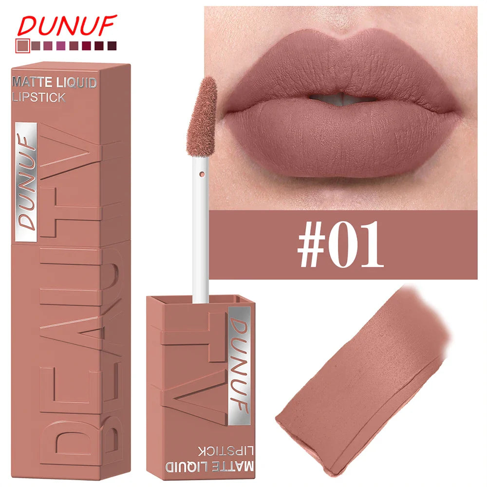 Lip Gloss Lipstick Easy To Color Waterproof Easy-color Sweat-proof Non-stick To Cups, Y2K Fancy Fashion Suitable For Christmas Tri Light Beauty