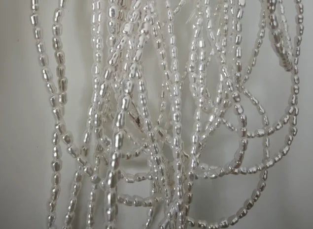 4.5 to 5.5 mm Irregular Baroque Imitation Pearl Semi-Finished Beads for Making Jewelry, DIY Necklacecklace Bracelet Accessories Pi-Mart