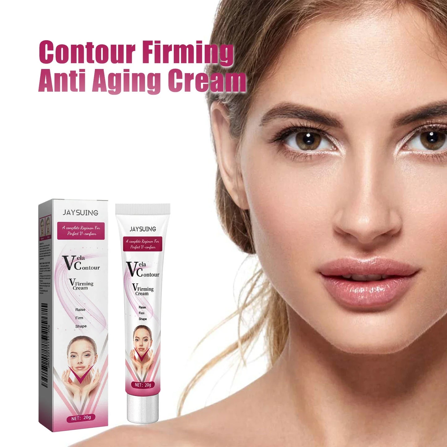 V-Shape Face Slimming Cream Remove Double Chin Firming Lifting Face Line Fat Burning Anti Aging Beauty Massage Care Products Tri Light Beauty