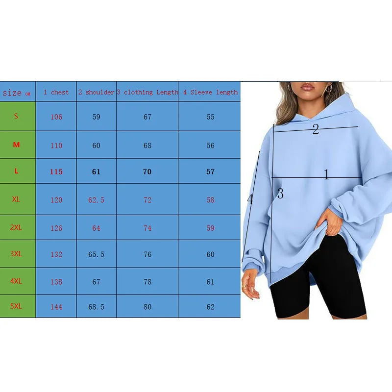 New Women Casual Hoodies Men and Women Fleece Warm Hoodies Spring Autumn Pullovers Fashion Multiple Colour Oversized Sweatshirts Pi-Mart