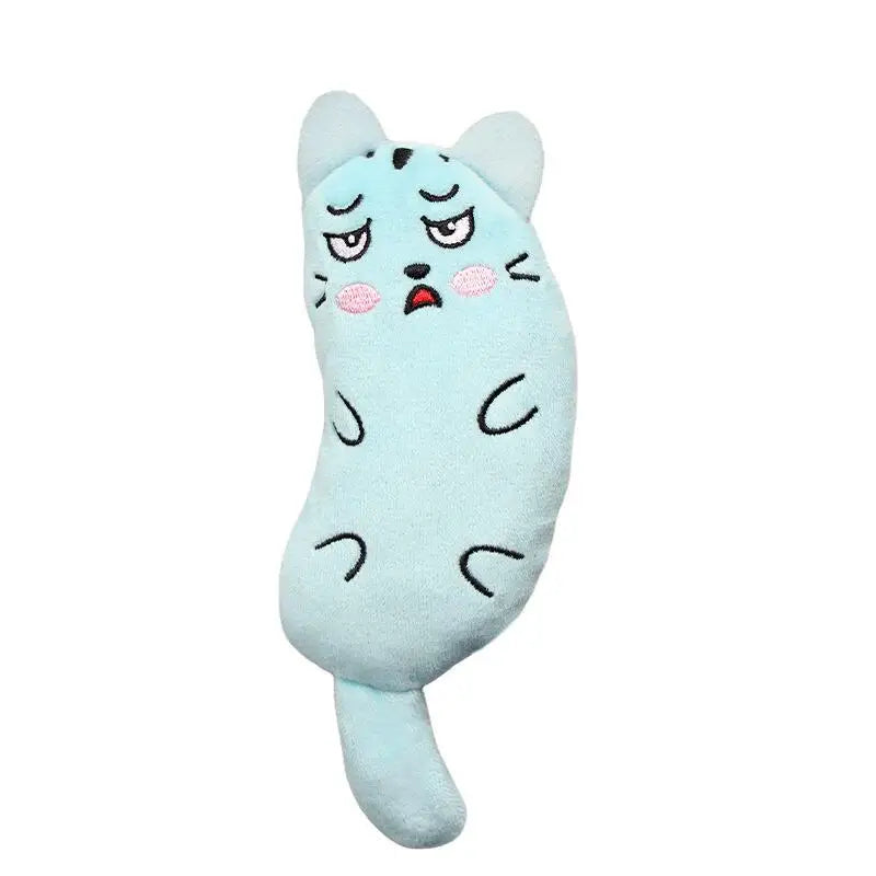 Funny Pet Plush Catnip Toy Cat Expressive Mouse Toys Interactive Cat Toy Kitten Bite Resistance Toy Pet Accessories Pi-Mart