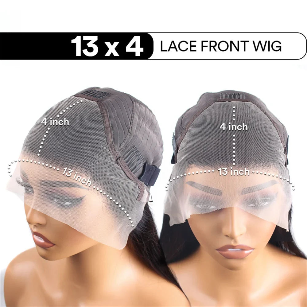 13x4 13x6 HD Body Wave Lace Front Wig 40 Inch Lace Frontal Wigs Lace Frontal Brazilian Wigs Human Hair Wigs Lace Front For Women LadyShow.Store