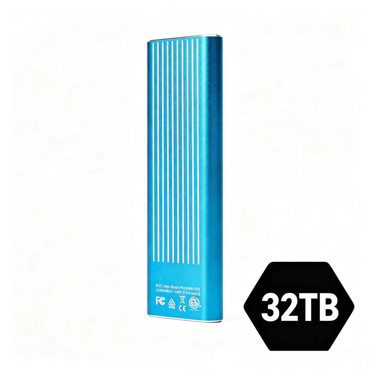 Portable External SSD USB3.2, High Speed 1TB-16TB Solid State Drive, Lightweight Pocket Design for Laptop, Desktop, Mac & Phone Pi-Mart