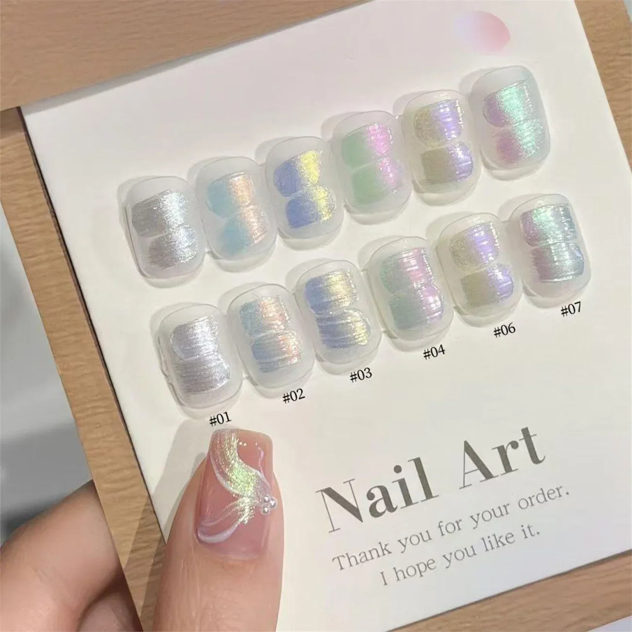 1pc 9-color patting gel gradient dream pearlescent texture soak off UV&LED nail polish gel art creation nail home salon DIY ins Tri Light Beauty