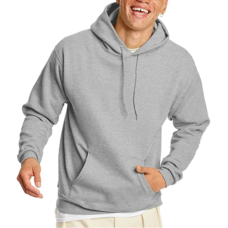 New Men Casual Hoodies Women Warm Hoodies Spring Autumn Pullovers Fashion Black Multiple Colour Oversized Sweatshirts Top Pi-Mart