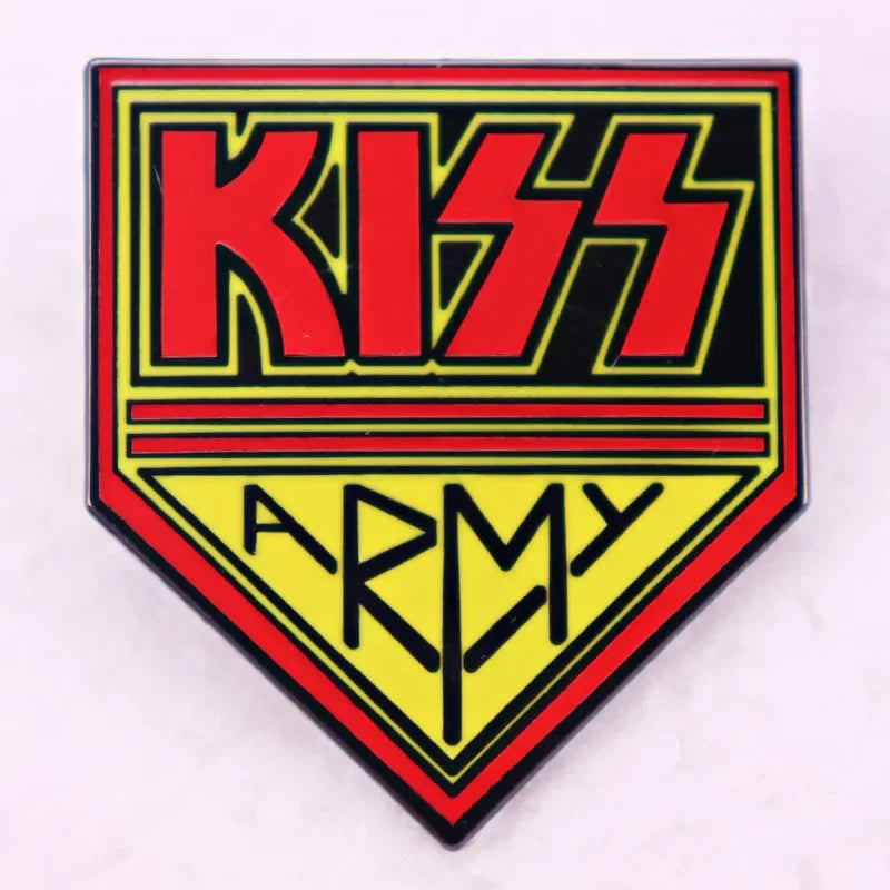 Popular Music Rock Album Enamel Pin Band Punk Brooch Music Lovers Metal Badge Fashion Jewelry Accessories Gifts Pi-Mart
