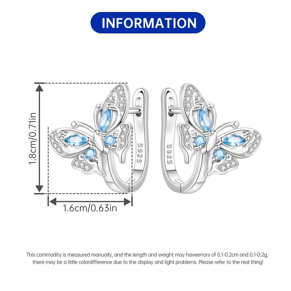 925 Sterling Silver Cute Lazy Cat Animal Pet Earrings Jewelry Hoop Earrings For Women Jewelry Birthday Party Fine Gifts Pi-Mart