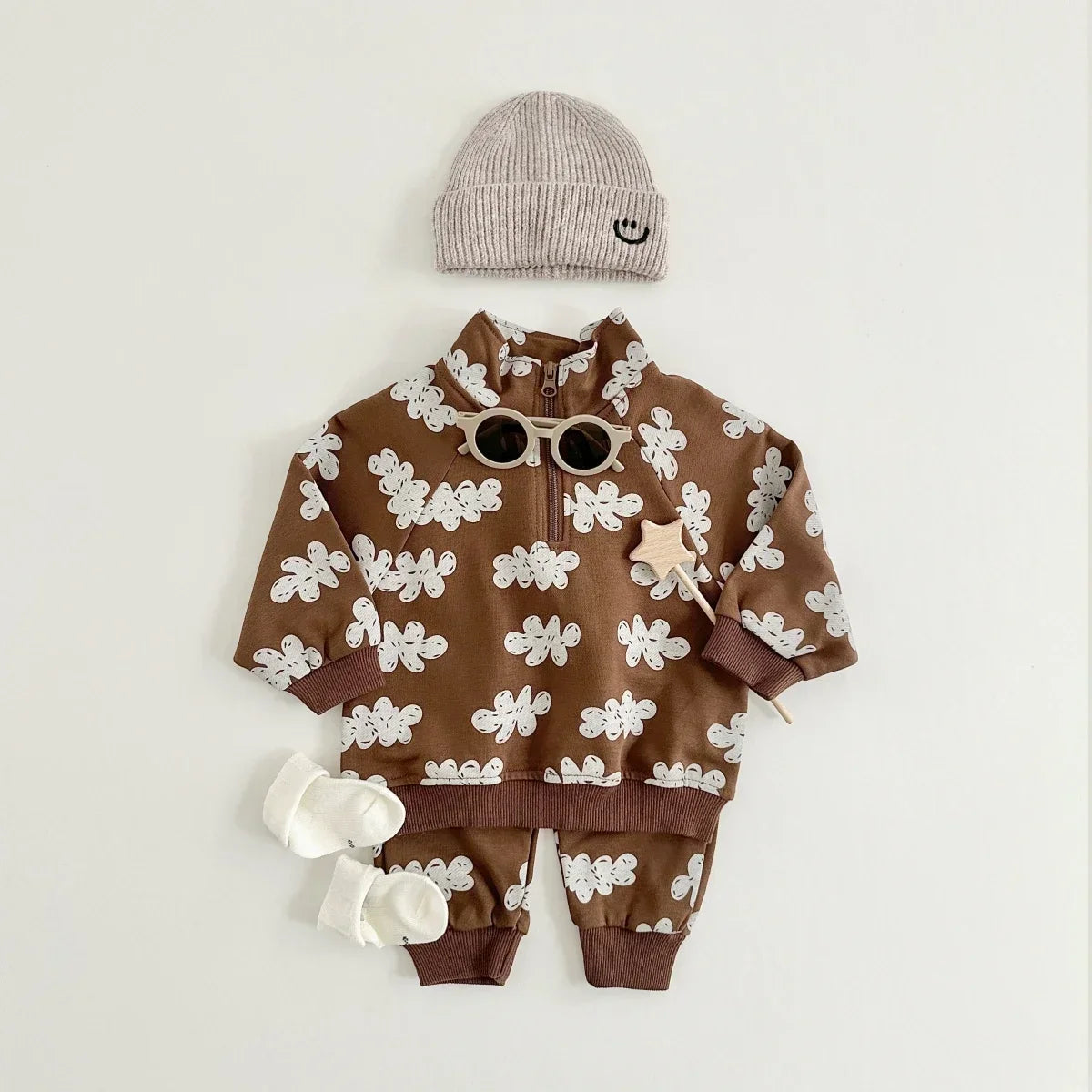 New Autumn Baby Clothes Sets Boys Girls Sweatshirts Long Sleeve Pullover + Sweatpants Suit Kids Outfit 2Pcs  Children Clothes LadyShow.Store