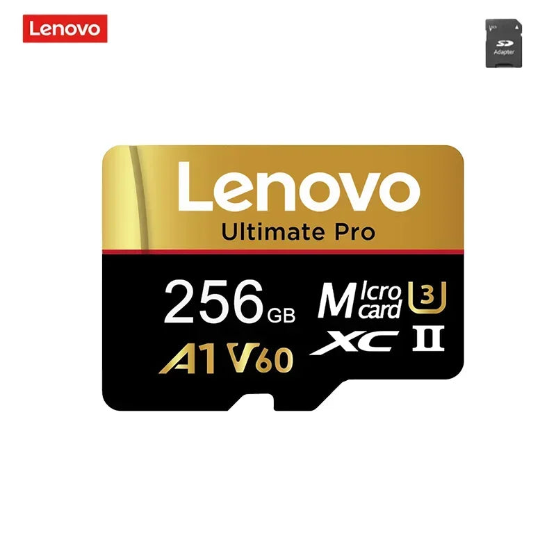 Lenovo 1TB Memory Card Stable Performance for Camera Surveillance Devices High Speed Micro TF SD Memory Card 512GB 256GB 128GB LadyShow.Store