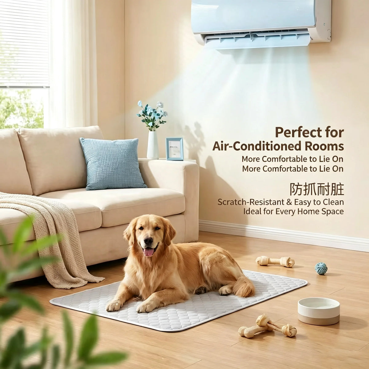 Dog Pee Reusable Pad Blanket Summer Cool Washable Puppy Training Absorbent Diaper Pet Bed Urine Mat Car Seat Cover Pet Supplies Pi-Mart