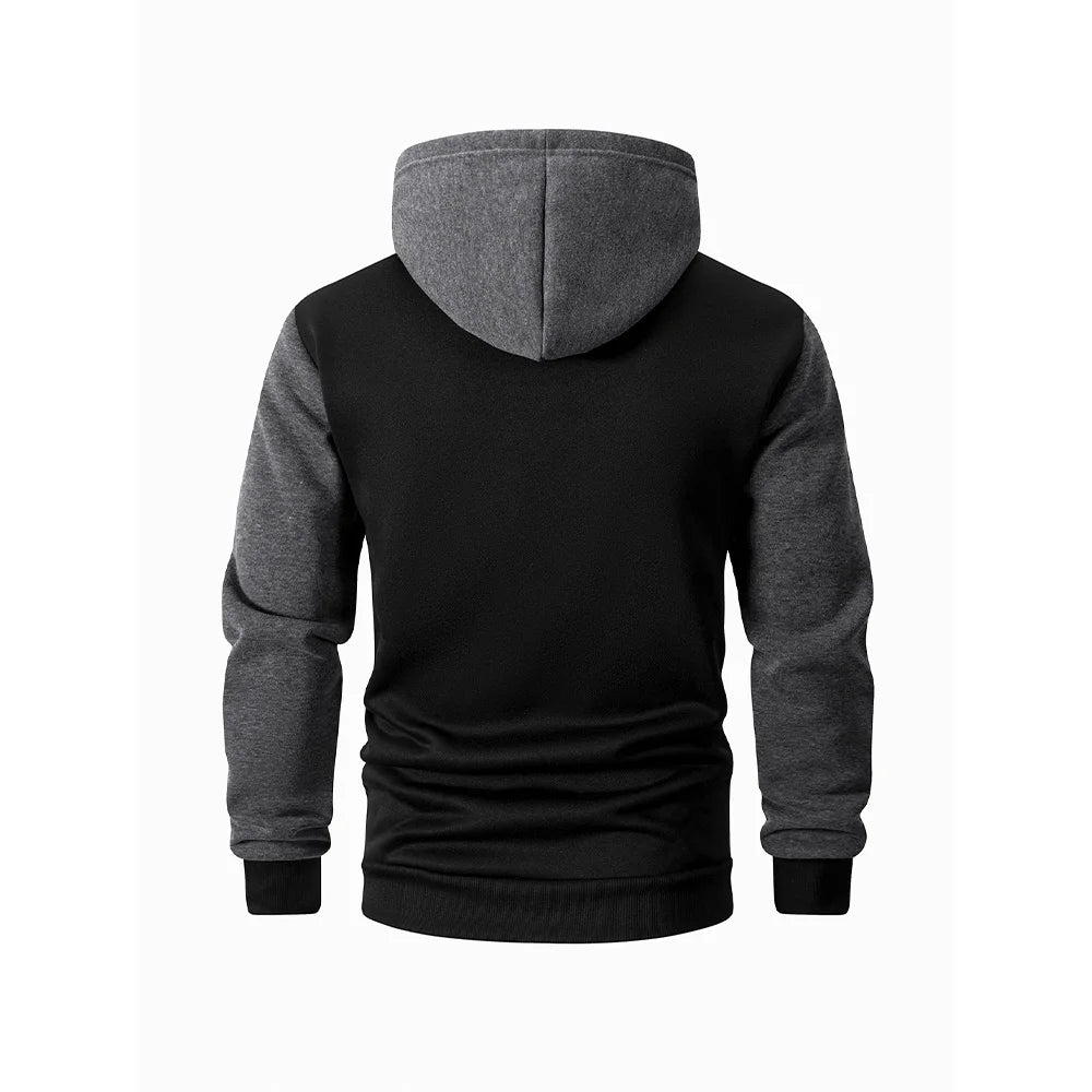 Autumn Men's Hoodies Jackets Long Sleeve Sweatshirt Oversized Hoodie Zip Up Jackets Male Hoodies Casual Jacket Sportswear Pi-Mart