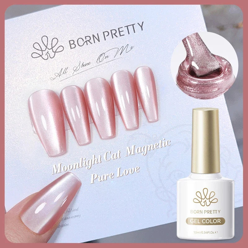 BORN PRETTY 117 Colors Cat Magnetic Gel Nail Polish 10ml Full Coverage Varnish Semi Permanent Super Gorgeous Nails Manicure Tri Light Beauty