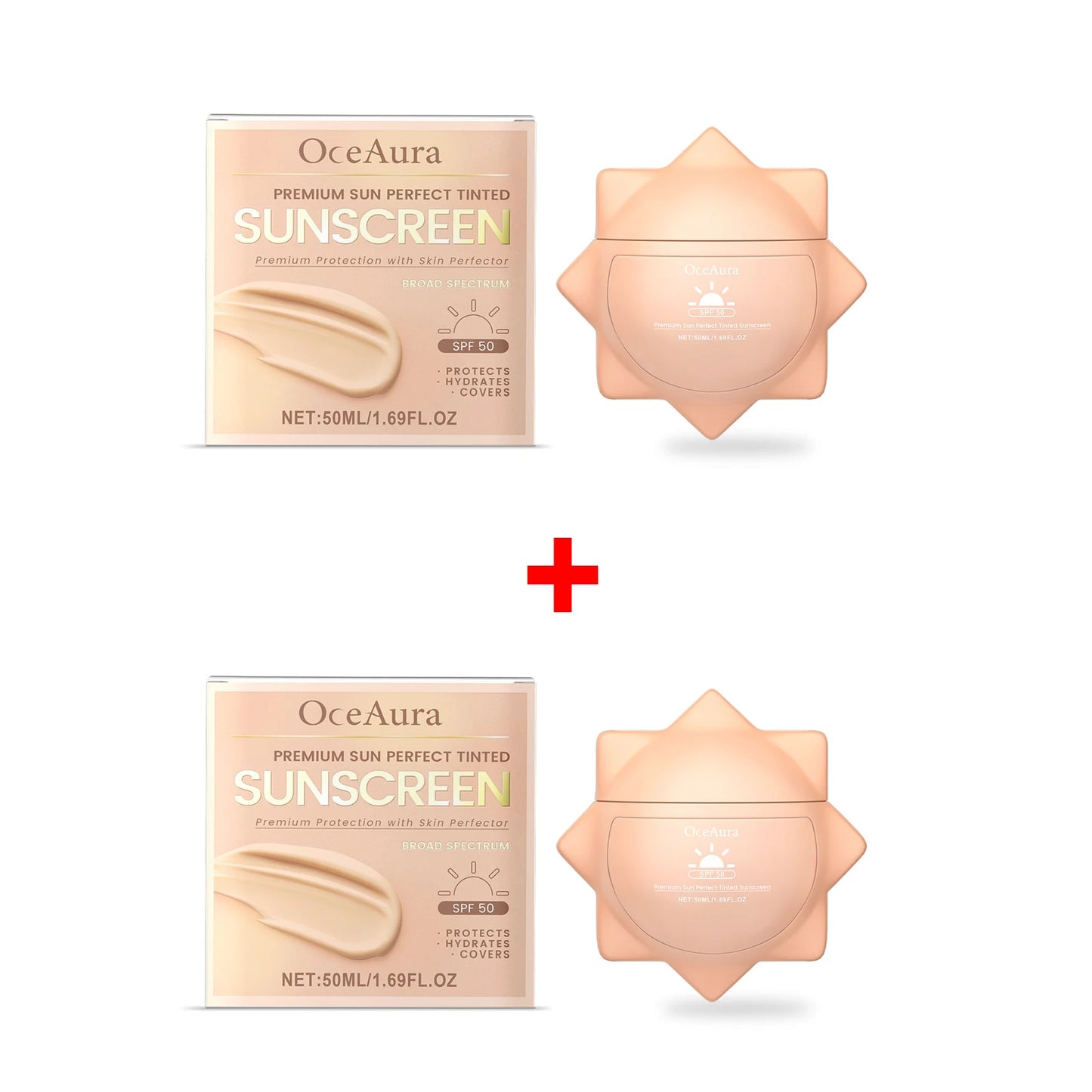 Sunscreen For Face Whole Body SPF 50+ UV Resistant Skin Protection Anti Sunburn Oil Control Moisturizing Sun Isolation Cream Pi-Mart