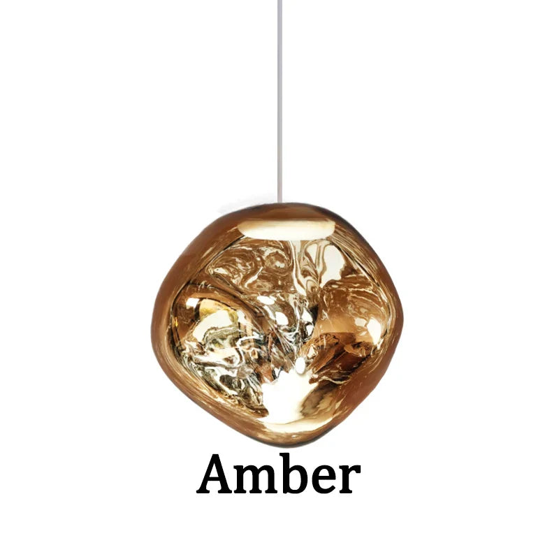 Modern Lava LED Chandeliers PVC Lighting Living Room Deco Hanging Lamp Kitchen Light Fixtures Indoor Home Chandelier Lighting LadyShow.Store