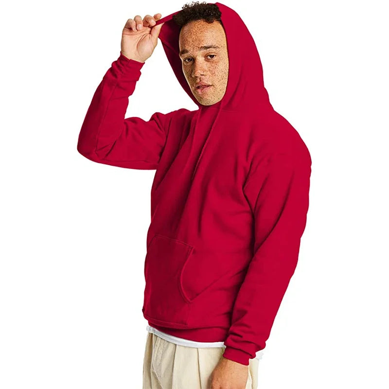 New Men Casual Hoodies Women Warm Hoodies Spring Autumn Pullovers Fashion Black Multiple Colour Oversized Sweatshirts Top Pi-Mart