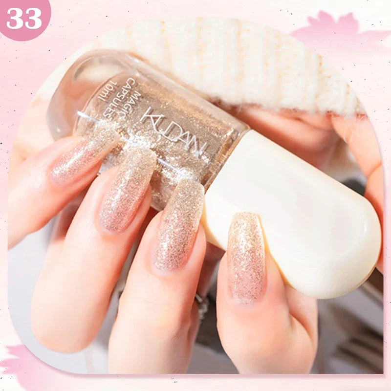 10ml Water-Based Peel Off Nail Polish 40 Colors Long Lasting Quick Drying No Need of Lamp to Cure Nail Supplies Manicure Nails Tri Light Beauty