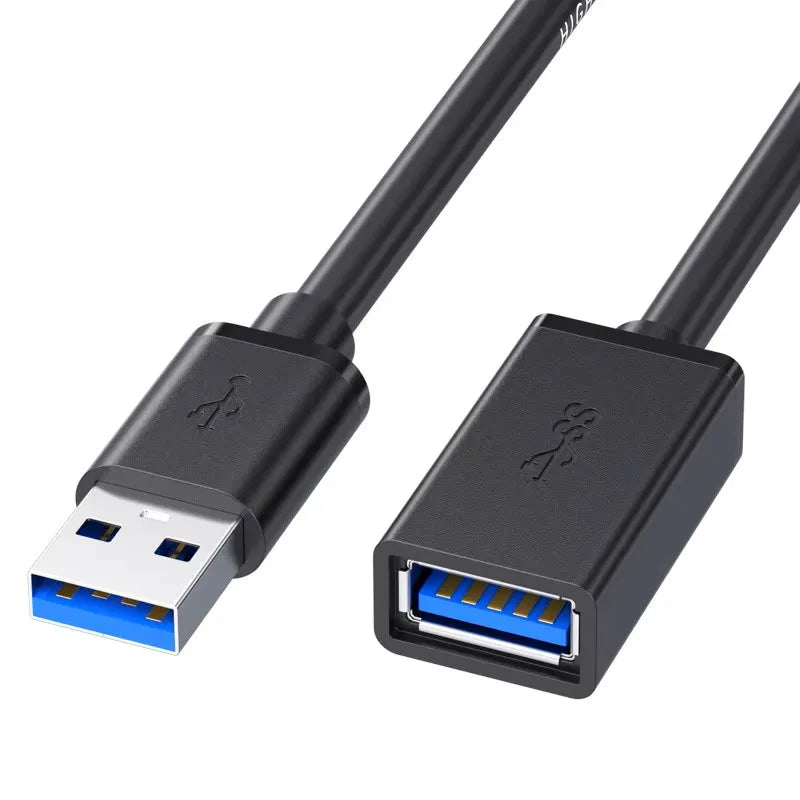 0.5/1/2/3/5 M USB Extension Cable 3.0 Data Cord For Laptop TV SSD USB 3 0 Male to Female Computer Camera Printer Connector Pi-Mart
