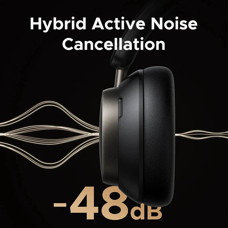 NNEOBA Wireless Over-Ear Bluetooth Headphone Black LuxuryLifeWay Online Store