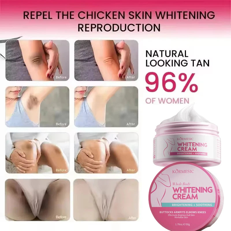 Glutathione Niacinamide Body Lotion Skin Brightening Hydrate Revitalize Even Skin Tone Whitening Face Bleaching Lightening Care Pi-Mart