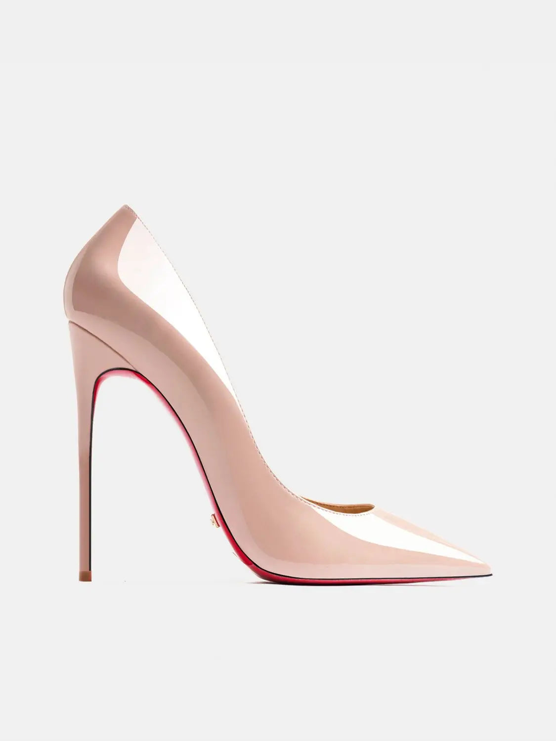Women heels 2026 leather Heels for women Luxury Brand Pumps Red sole Pointed Toe High Heels Elegant Stiletto Ladies Prom Shoes Pi-Mart