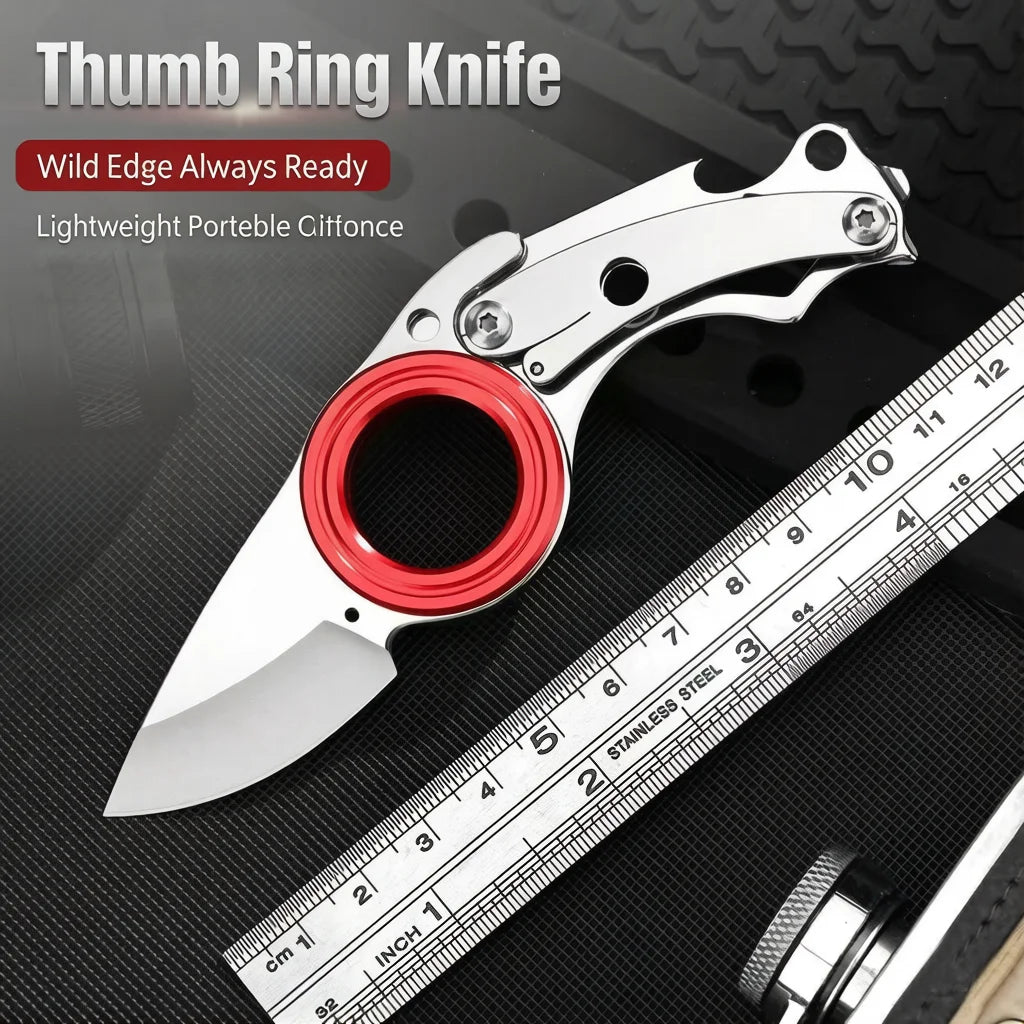 Mini Portable Stainless Steel Outdoor EDC Tool Key Chain Pendant Is the Perfect Tool for Opening Packages and Daily Use Pi-Mart