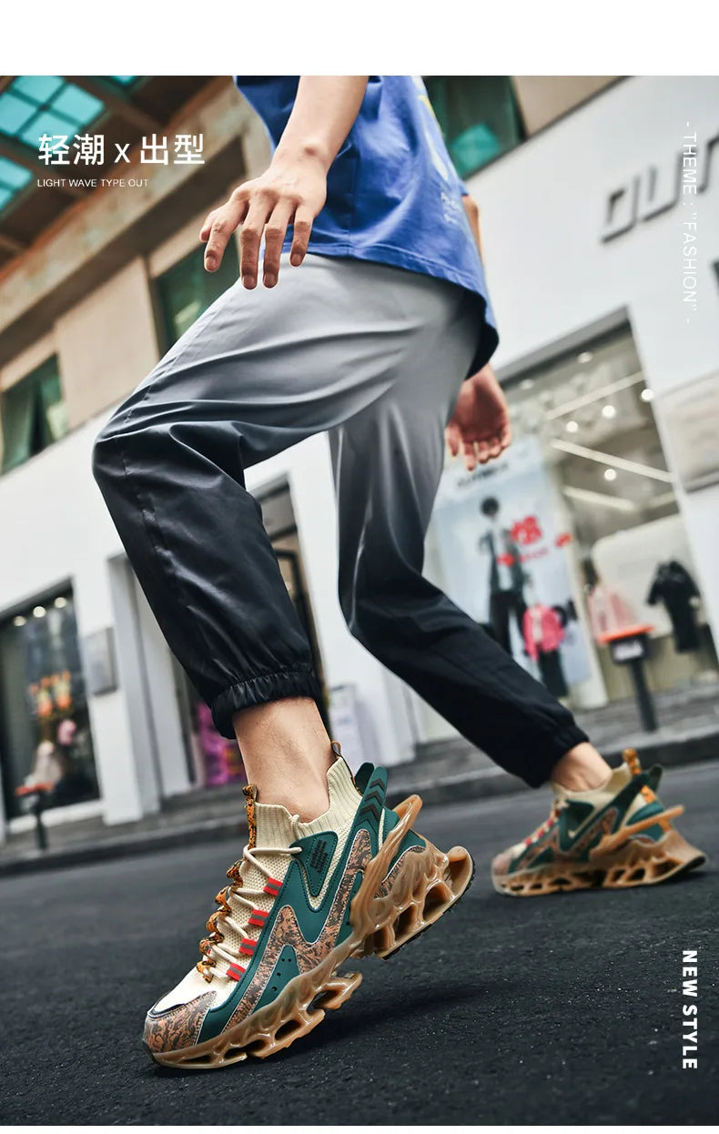 Casual Men's Sneakers Breathable Luxury Trainer Race Shoes Fashion Running Tenis for Men And Women Pi-Mart