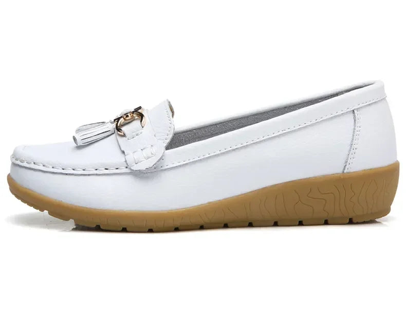 Women Shoes Slip On Loafers For Ballet Flats Women Moccasins Casual Sneakers Zapatos Mujer Flat Shoes For Women Casual Shoes Pi-Mart