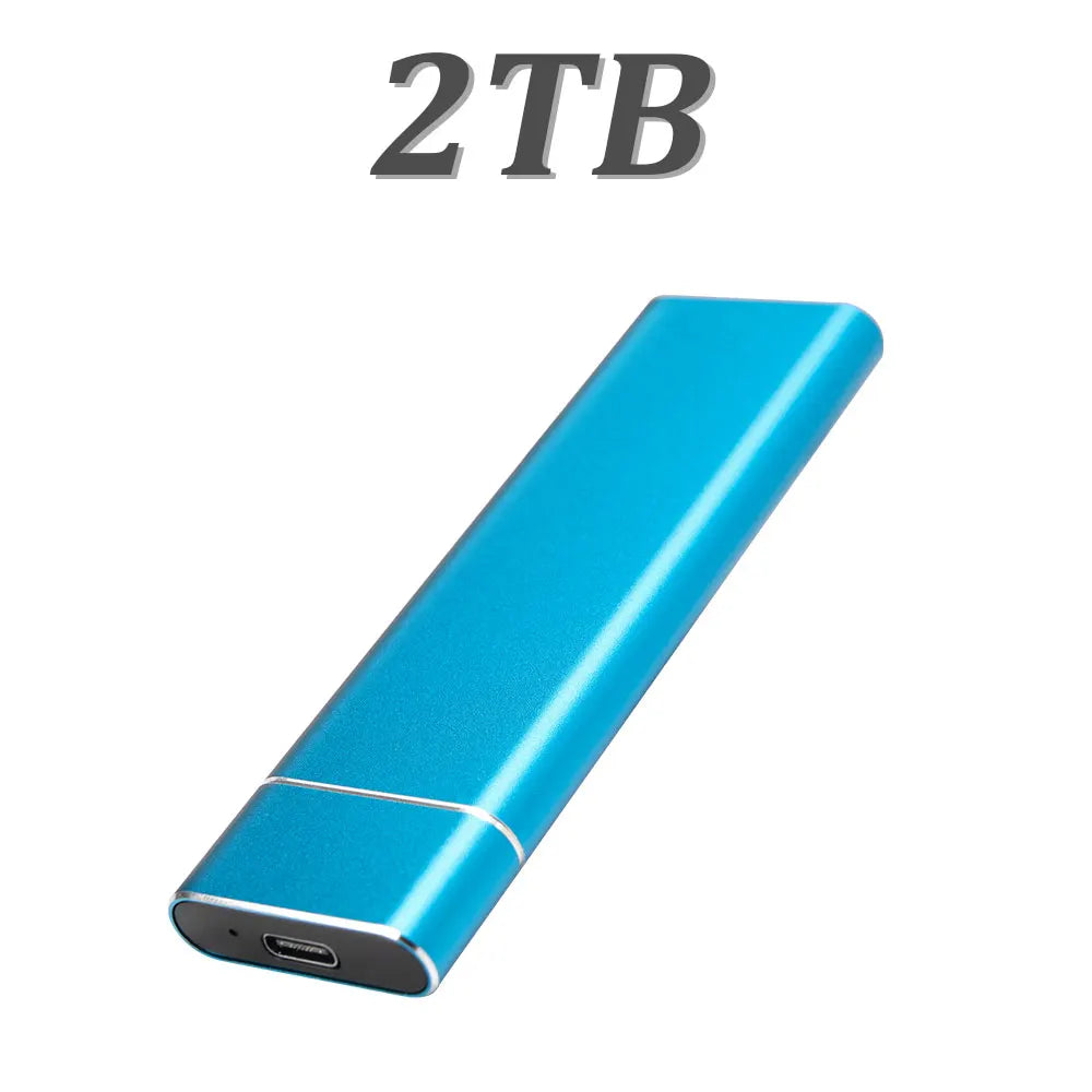 USB 3.1 high-speed external portable hard drive 4TB large capacity portable SSD solid state drive suitable for laptop MAC/PC Pi-Mart