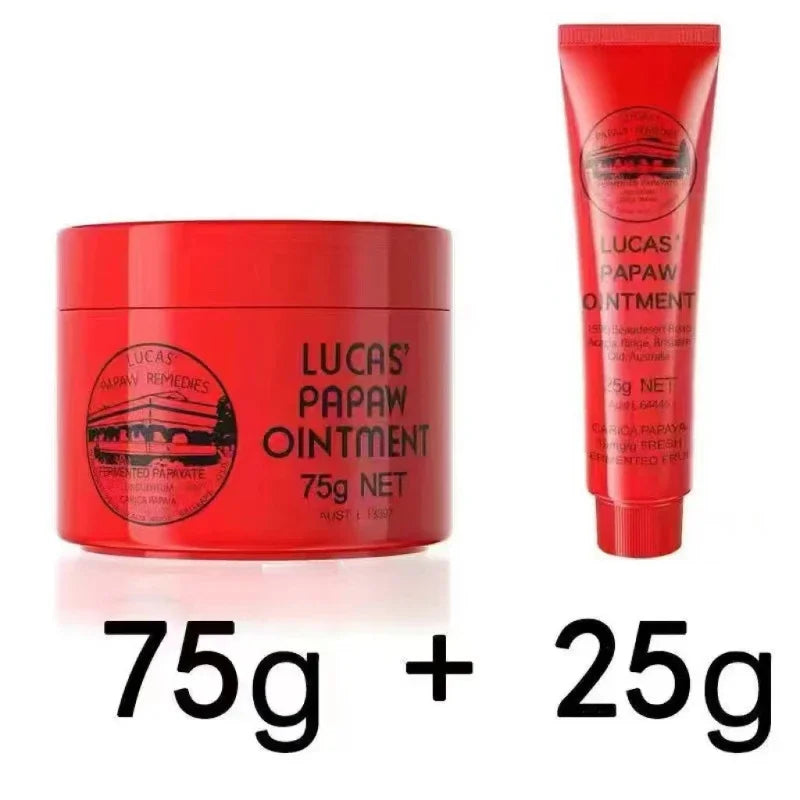 Australian Papaya Cream 25g 75g Lip Balm Autumn and Winter Moisturizing Anti-Crack Repair Pi-Mart