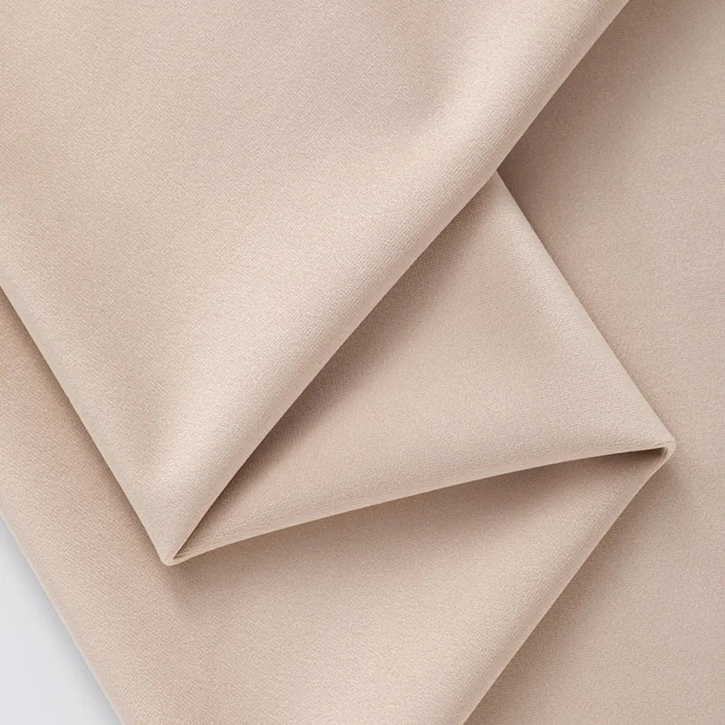Velvet Fabric Thicken Dutch Velvet Short Plush for Upholstery Cushion Sofa Table Runners by Half Meter Pi-Mart