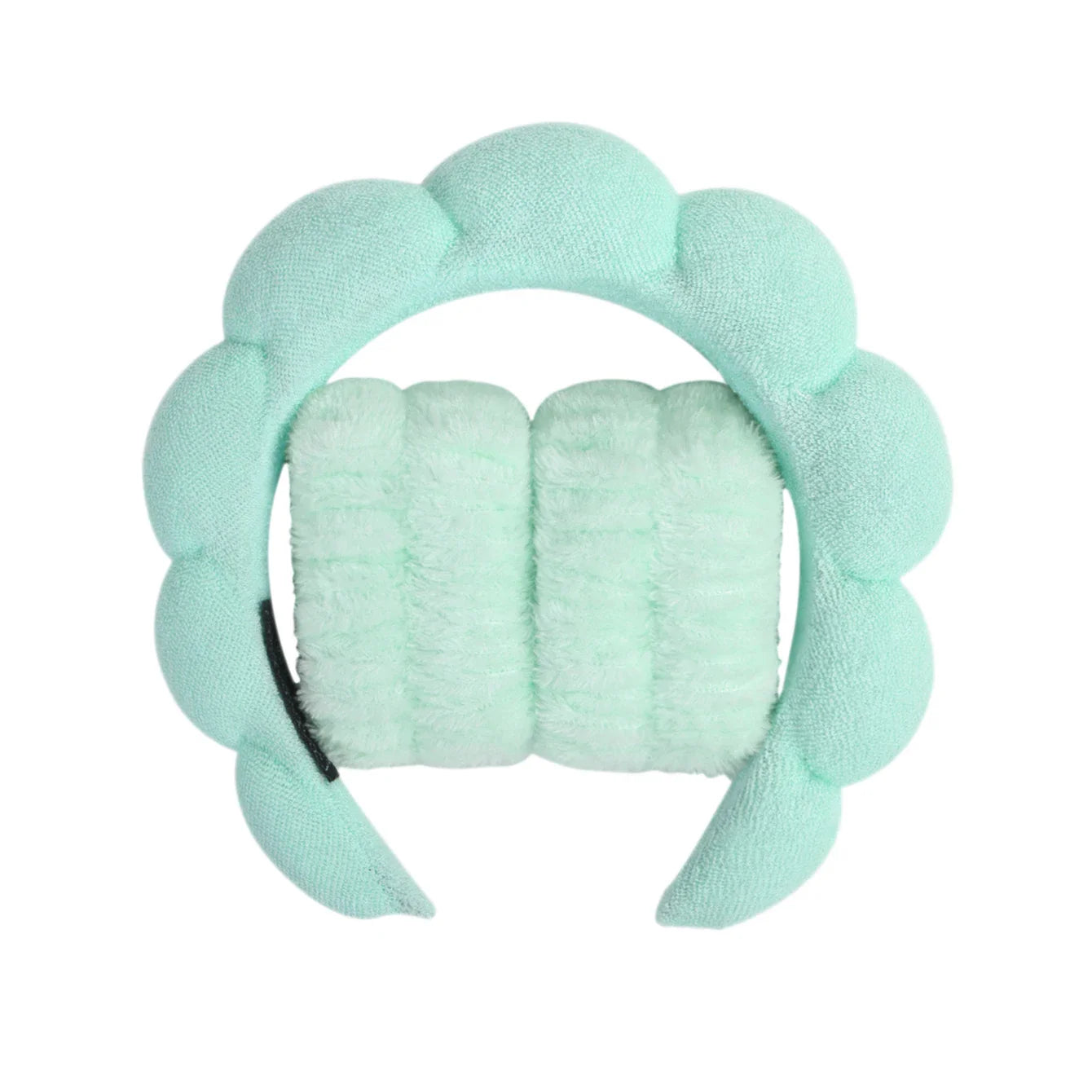 1/3Pcs Fashion Microfiber Washing Wristbands Scrunchies Puffy Headband Spa Bubble Headband for Washing Face Makeup Shower Skincare LadyShow.Store