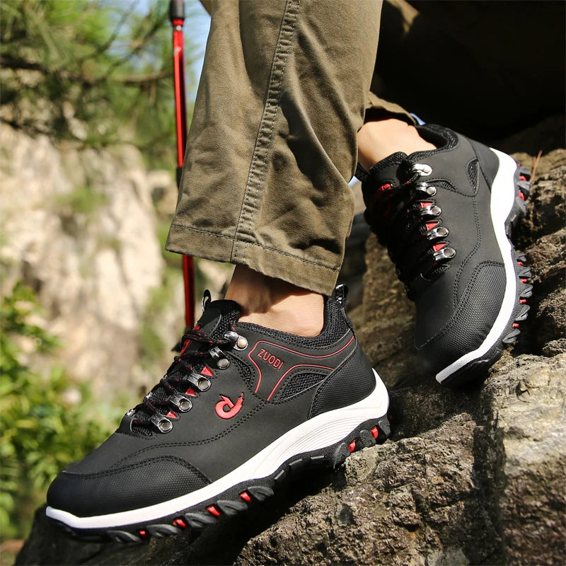 Men Shoes Leather Casual Shoes For Men Sneakers Spring Autumn Winter Shoes For Male Tennis Lightweight Walking Shoes Pi-Mart