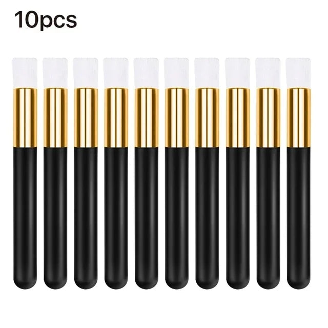 10/20/50pcs Eyelash Cleaning Brush Lash Shampoo Brush for Eyelash Extensions Peel Off Nose Pore Blackhead Remover Makeup Tools Tri Light Beauty