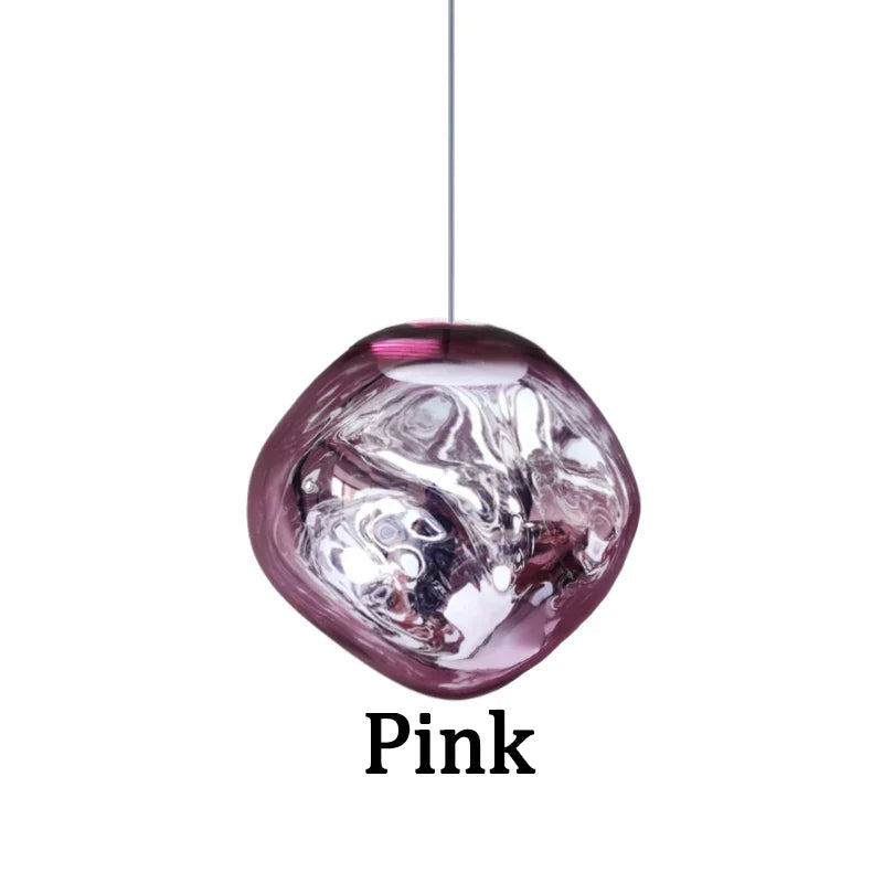 Modern Lava LED Chandeliers PVC Lighting Living Room Deco Hanging Lamp Kitchen Light Fixtures Indoor Home Chandelier Lighting LadyShow.Store