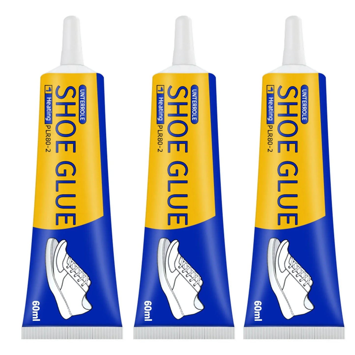 1/2/3pcs 60ml Strong Shoe Repair Glue Quick-drying Universal Sealant Waterproof Shoe Adhesive Shoemaker Professional Repair Tool LadyShow.Store