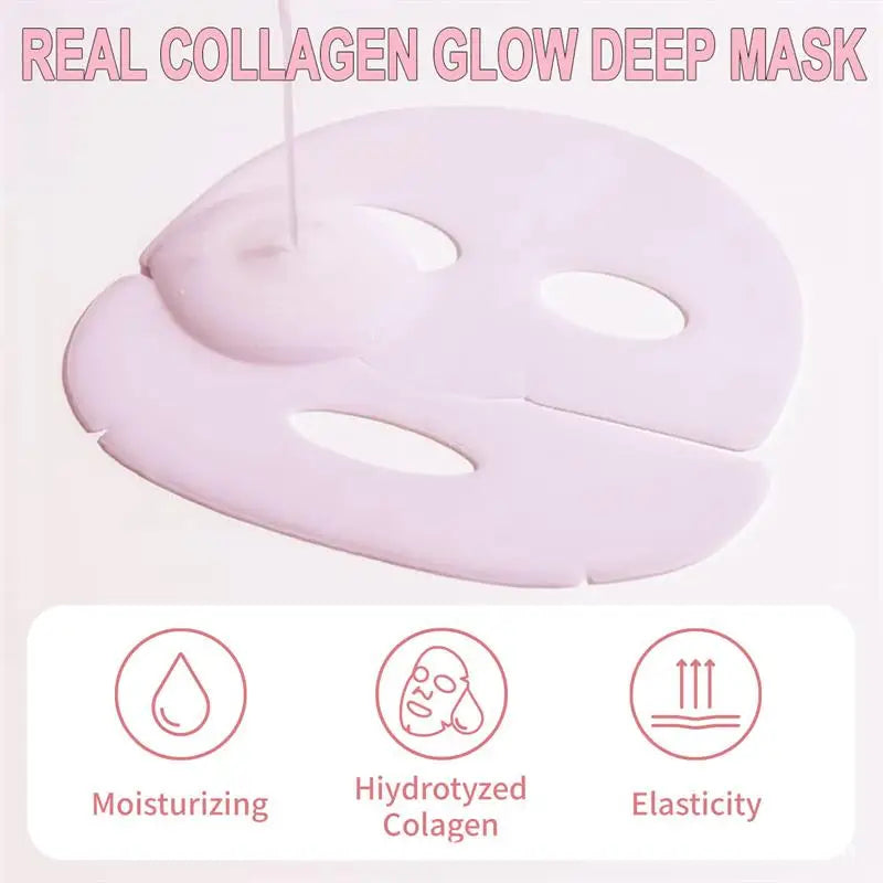 Overnight Collagen Mask Salmon DNA PDRN Face Mask For Glass Glow Skin Elasticity Hydrating Firming Smooth korean Skincare Pi-Mart
