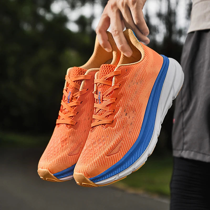 New Running Casual Sports Shoes Outdoor Comfortable Spring Summer Non-slip Sneakers Unisex for Men Women Soft Trainer Men Trail Pi-Mart