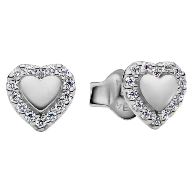 2026 Latest 925 Silver Exquisite Rose Gold Charm Earrings Personalized Pendant Beads, Fashionable Birthday Gift Gifts Pi-Mart