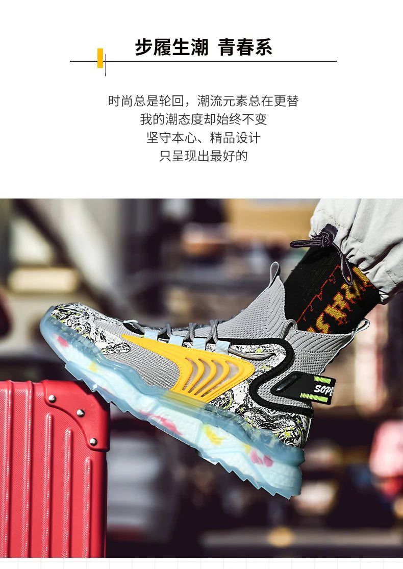 Shoes men Sneakers Male casual Mens Shoes tenis Luxury shoes Trainer Race Breathable Shoes fashion loafers running Shoes for men Pi-Mart