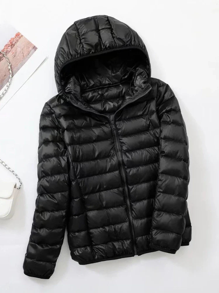 NewBang Brand Women's Down Jackets 90% Ultra Light Duck Down Women Lightweight Coat Hooded Female Windbreaker Parka Plus Coats LadyShow.Store