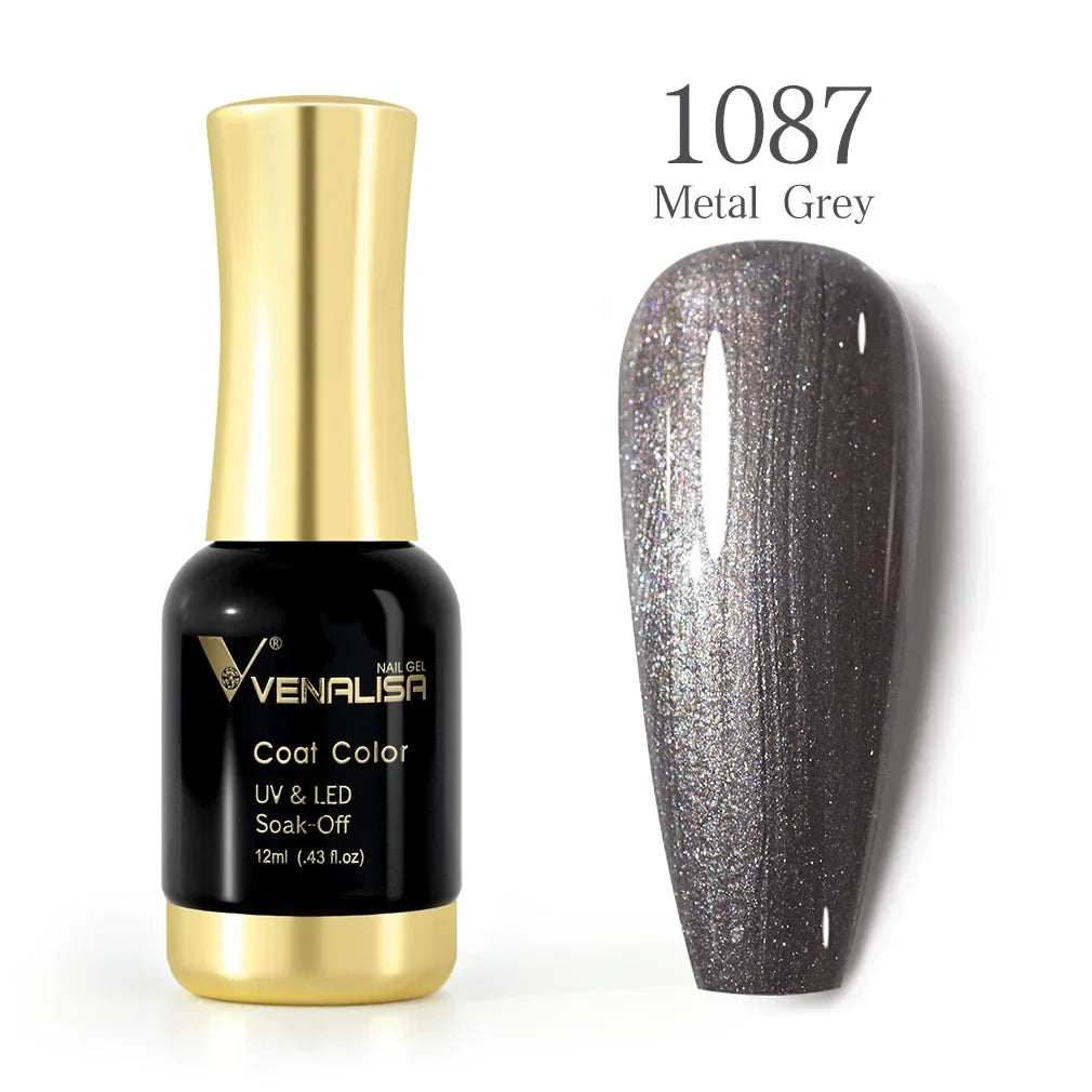 VENALISA Nail Gel Varnish TPO FREE Soak Off UV LED Organic Odorless Enamels Nail Art Colors 12ml 120Colors UV Gel Nail Polish Tri Light Beauty