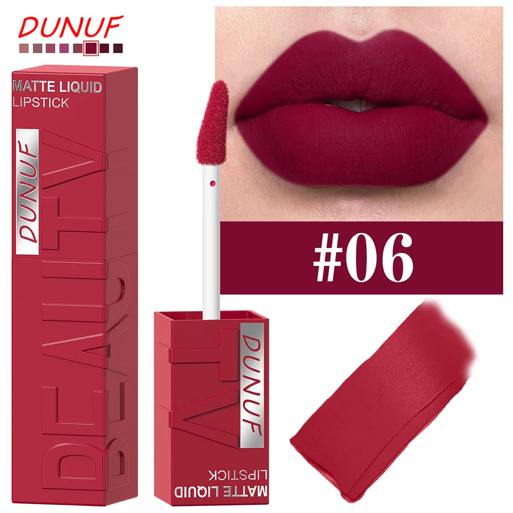Lip Gloss Lipstick Easy To Color Waterproof Easy-color Sweat-proof Non-stick To Cups, Y2K Fancy Fashion Suitable For Christmas Tri Light Beauty