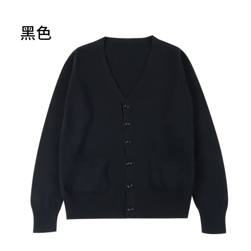 New Sweater Solid Candy Women Knit Top Fashion Female Cardigan Thin Spring Autumn Long Sleeve Adult Jacket Clothes Slim XS-2XL LadyShow.Store